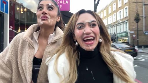 Сперма только украшает красивые лица